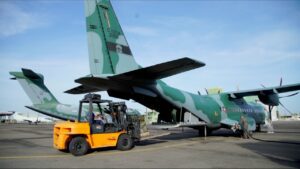 De forma inédita, FAB realiza lançamento múltiplo na região Yanomami