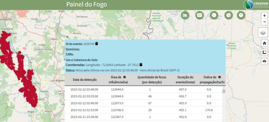 Defensa actualiza panel de control de incendios para ayudar a Chile a combatir incendios – DefesaNet