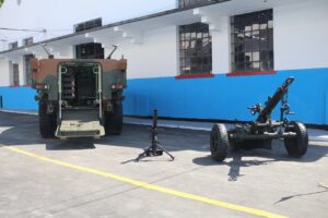 Arsenal de Guerra do Rio realiza entrega de morteiros e outros materiais militares