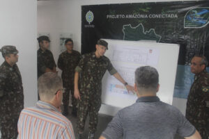 Exército Brasileiro avança na integração de redes de banda larga na Região Amazônica