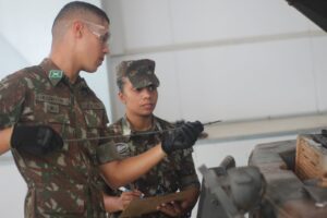 Cel Patrícia, primeira mulher promovida ao posto de Coronel na 6ª Bda Inf Bld