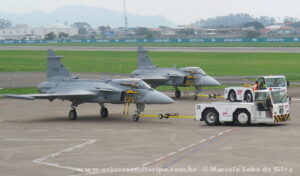 realizam testes de solo e taxiamento