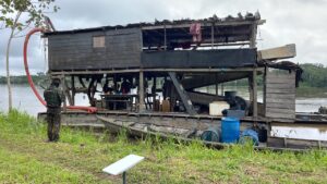 Operação Ágata apreende material de garimpo ilegal na Amazônia