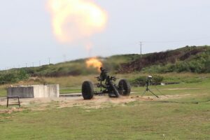 Arsenal de Guerra testa sistema de pontaria para morteiro pesado