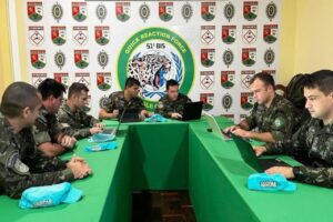 CCOPAB capacita Comandantes e Estado-Maior da Companhia de Reação Rápida de Selva para missões de paz