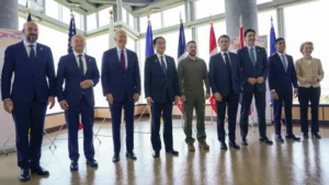 Zelensky ganhou "imensa visibilidade" e apoio no G7, mas não do Brasil