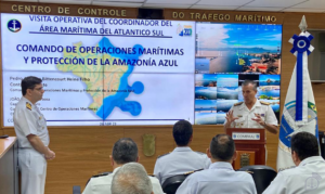 Coordenador da Área Marítima do Atlântico Sul faz visita oficial à Marinha do Brasil