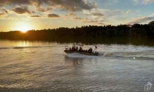 Marinha apoia ação de desativação de garimpos ilegais em Roraima