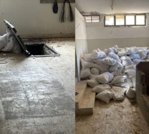 (foto) IDF encontrou pacotes com munições e poços com explosivos na mesquita Al-Nasr. “Locais sagrados, como a mesquita Al-Nasr, não devem ser usados como uma frente para o terrorismo" afirmou as Forças Armadas Israelenses por meio de rede social. (Reprodução/Twitter)