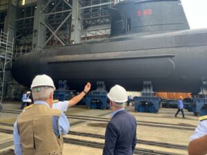 Ministro da Defesa visita as instalações do Programa de Desenvolvimento de Submarinos