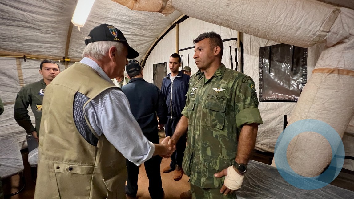 Ministro da Defesa acompanha início das investigações do acidente em Formosa