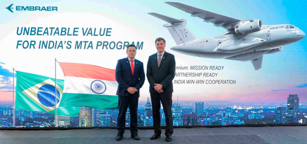 Embraer Defesa & Segurança realiza C-390 Millennium Day na Índia