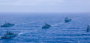 Esquadra brasileira realiza treinamento de maior intensidade durante Operação "Tropicalex-2023"