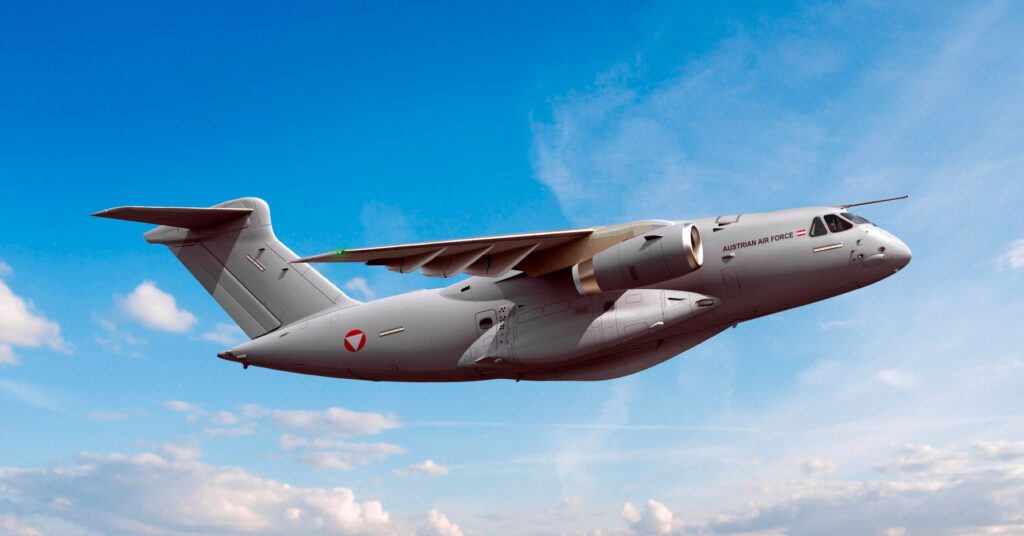 Ministério da Defesa da Áustria seleciona o C-390 Millennium como sua nova aeronave de transporte militar