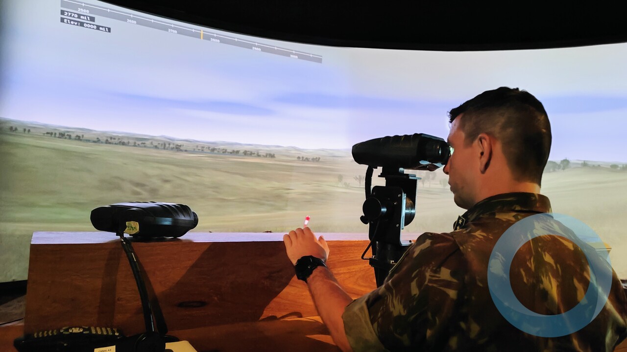 El entrenamiento integra artillería y elementos de maniobra en Fire Support Simulator