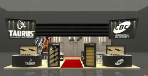 Companhia Brasileira de Cartuchos e Taurus expõem novidades no Congresso Internacional de Operações Policiais 2023