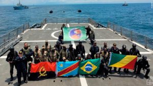 Marinha participa de mais um exercício de segurança marítima no Golfo da Guiné