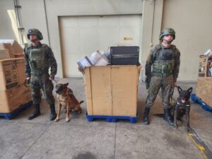 Polícia da Aeronáutica realiza ação na área de remessa postal do Galeão