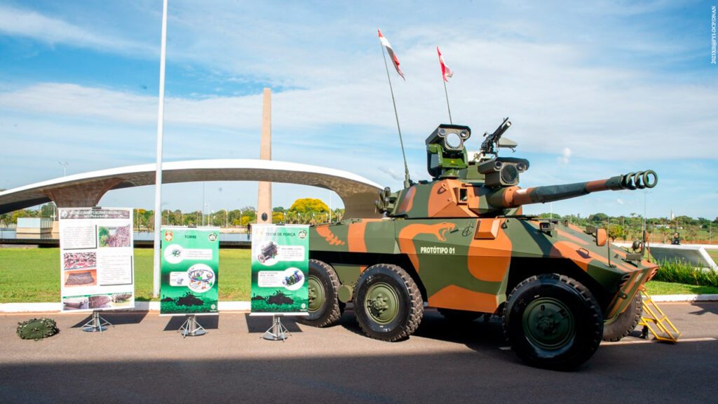 Modernização da viatura Cascavel atinge estágio avançado