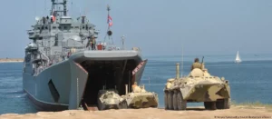 O Caesar Kunikov, aqui em uso, foi afundado pela Ucrânia