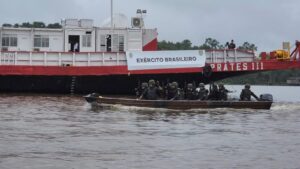Exército contribui com a expansão de fibra óptica na Amazônia