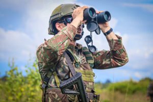 Tropas se preparam para exercício nos Estados Unidos