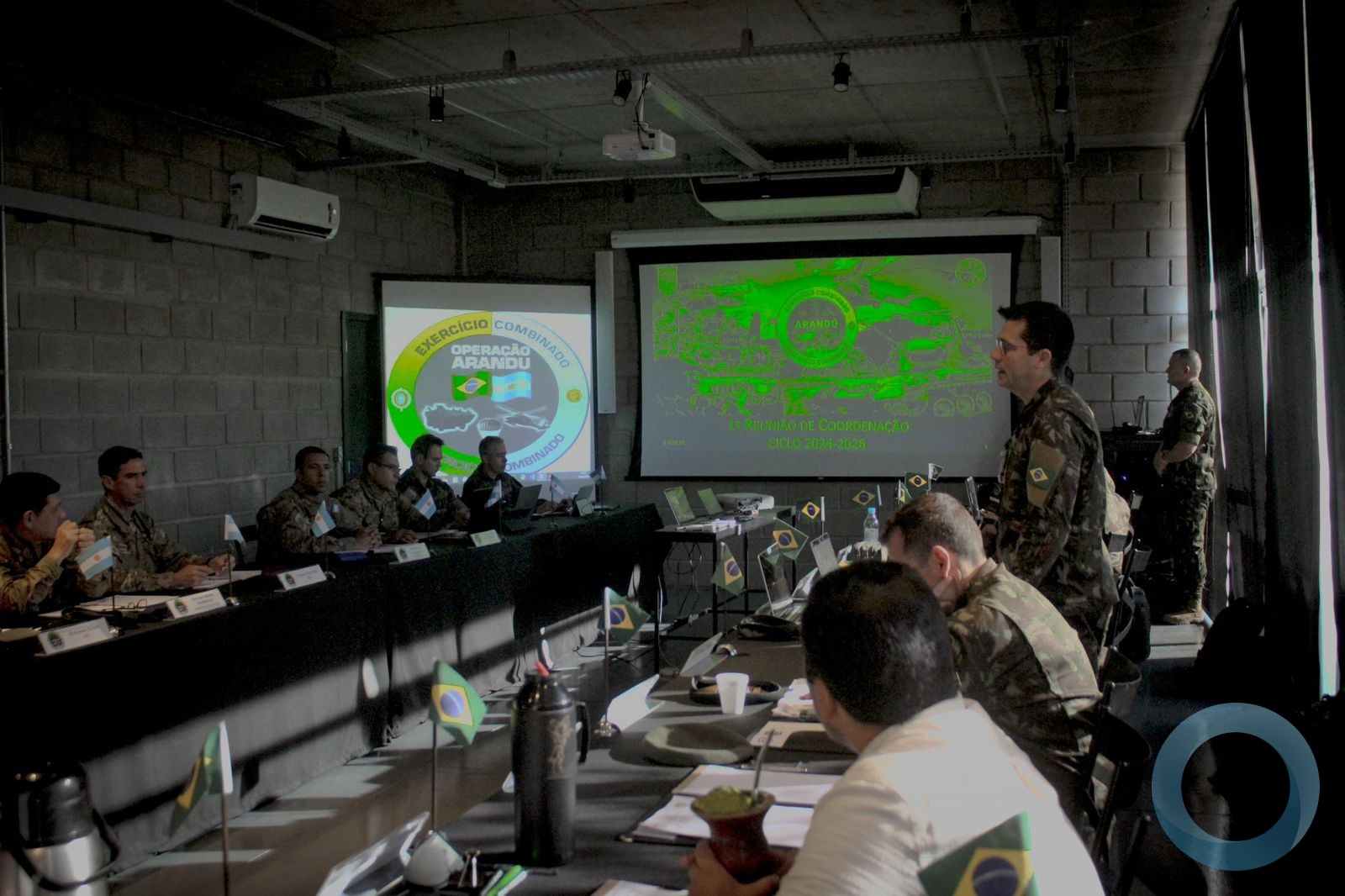 Brasil e Argentina planejam exercício Arandu