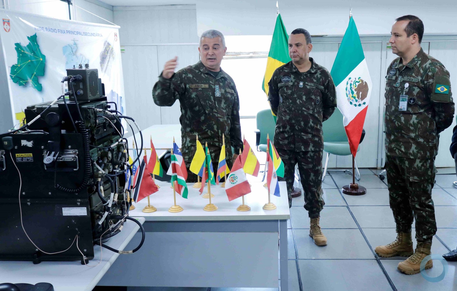 Exército participa de exercício da Conferência dos Exércitos Americanos