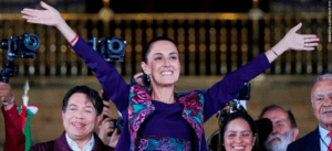 Claudia Sheinbaum se torna primeira mulher presidente do México