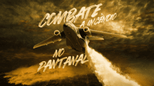 KC-390 supera meio milhão de litros de água no combate aos incêndios no Pantanal