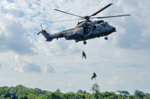 Militares participam de Estágio Aeromóvel na Amazônia