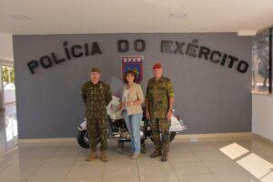 Embaixada da Alemanha fortalece laços com o Batalhão de Polícia do Exército de Brasília