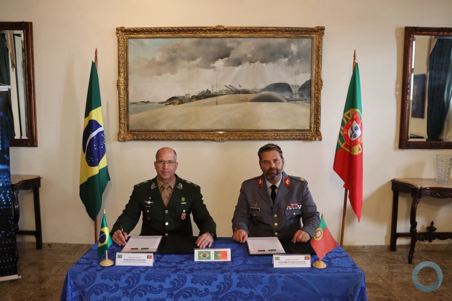 Brasil e Portugal fortalecem os laços de cooperação em Defesa Cibernética