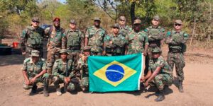 Brazilian team conducts jungle training for Malawi troops