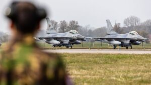 A Holanda entregou os primeiros F-16 à Ucrânia