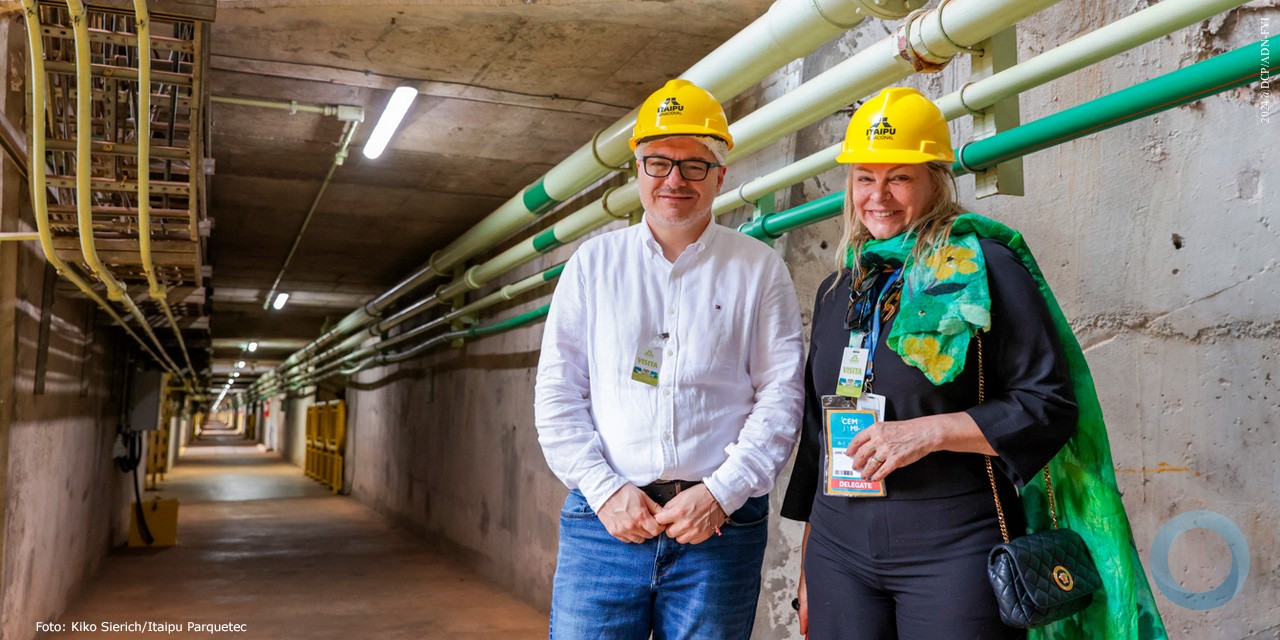 Autoridade da ONU em aviação civil visita Itaipu e conhece iniciativa para produção de SAF
