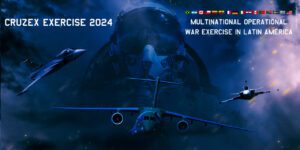 Exercício multinacional organizado pela Força Aérea Brasileira (FAB) reúne 16 países e maisde 50 aeronaves