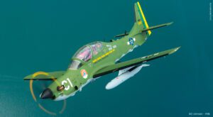 PAMA-LS conclui nova Pintura do A-29