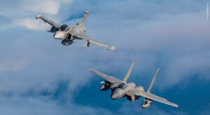 CRUZEX: Caças Gripen da FAB vencem o “invencível” F-15 em combate simulado