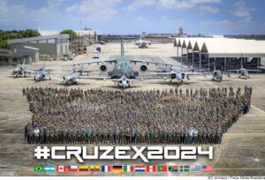 A Força Aérea Brasileira deu início ao Exercício Cruzeiro do Sul (CRUZEX) 2024