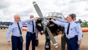 FAB realiza o primeiro voo oficial do T-25 Universal Modernizado