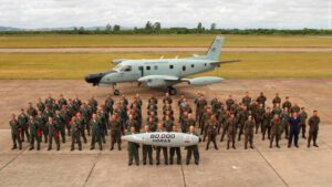 Esquadrão Phoenix alcança 80.000 horas de voo com o P-95 Bandeirulha