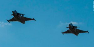 Colômbia Anuncia Intenção de Aquisição de 16 a 24 Caças Gripen E/F na LAAD 2025