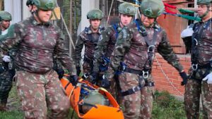 Tropas de Engenharia se preparam para Exercício de Ajuda Humanitária no México