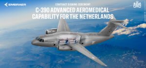 Holanda aprimora capacidades do C-390 com sistema aeromédico inovador, incluindo opções para nações aliadas