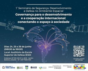ESD realiza Seminário de Segurança, Desenvolvimento e Defesa no Ambiente Espacial