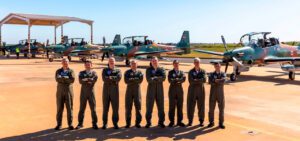 Embraer entrega quatro aeronaves A-29 Super Tucano para a Força Aérea Paraguaia