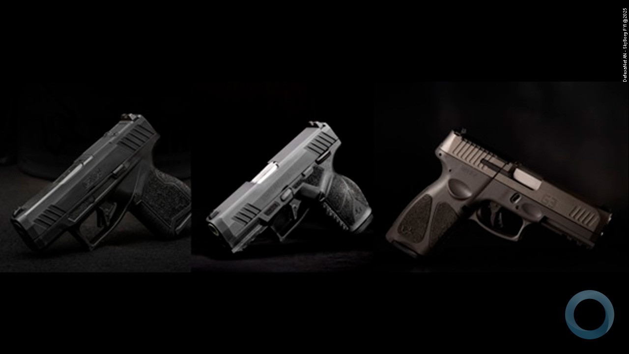 Taurus apresentou na Shot Fair Brasil 2025 novos modelos em calibre .38 TPC, a pistola .380 GX4 Carry e a versão esportiva da plataforma militar TX9