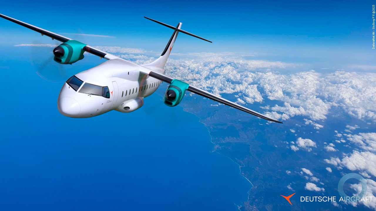 Akaer inaugura linha de produção da fuselagem dianteira do D328eco, aeronave regional sustentável da Deutsche Aircraft