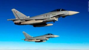 Alemanha envia caças Eurofighter à Polônia em resposta a exercícios russos na Bielorrússia